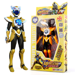 神兽金刚3超变星甲红公仔可动人偶合金神兽机甲王儿童玩具