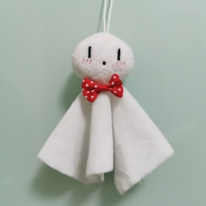 晴天娃娃风铃日式小清新挂件草帽车挂饰布偶钥匙j链毛绒可爱高颜