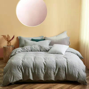 国欣家纺60双层纱四件套床单绗缝被芯床笠款全棉床上用品棉絮