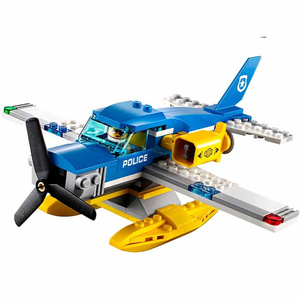 兼容乐高城市山地警察山涧拦截汽车飞机60175拼装积木玩具10864