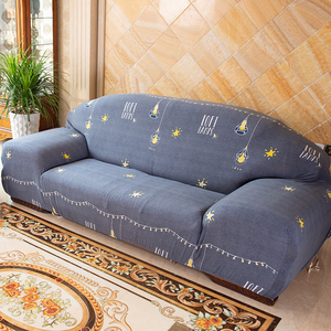 真皮老式沙发套罩一二三组万能全包三件套弹力欧式四季款懒人专用