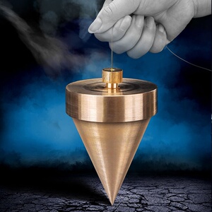 黄铜木工线坠吊线锤神器掉线陀y坠子高精度工程施工线铅锤垂直头