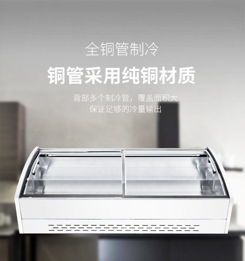 台式o冰柜商用展示柜冷藏摆摊海鲜柜小型移动烧烤串串保鲜柜