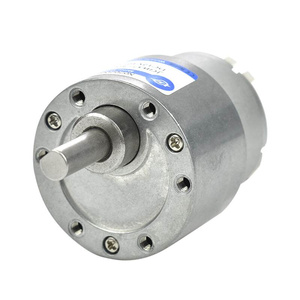 37-500 微型直流减速低速马达高速电机12v调速小电动机24v