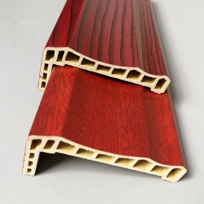 i防木纹门窗套线门套板塑z木板材料生态木门边框线面板pvc装饰20