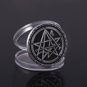 m克苏鲁神话周边硬币 死灵之书a犹z格·索托斯旧神之印硬币.