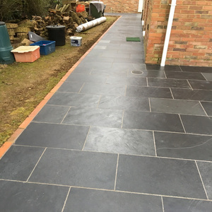 青石板庭院地砖花园院子别墅广场砖阳台仿古砖露台户外防滑地板砖