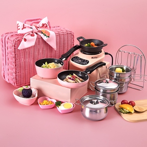 迷你小厨房真煮套装真实版全套可吃儿童小儿网红真做饭过家家一套