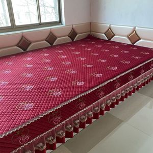 农村土炕大炕垫卧室家用炕垫子榻榻米炕罩套防滑裙边四季炕盖定做