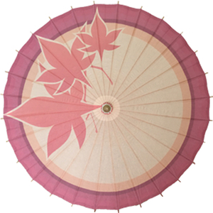 公孙离新款同款复古道具伞枫叶爱歌cos手工定制古典晴雨桐油纸伞