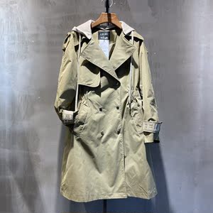 麦寻品牌女装国内专柜正品代购nwtz3005连帽休闲款风衣收腰显瘦