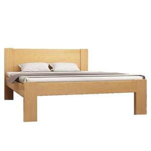 全实木床15一米五现代简约135高脚松木大床18×20工厂床双人实木