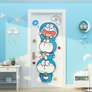 哆啦a梦门贴