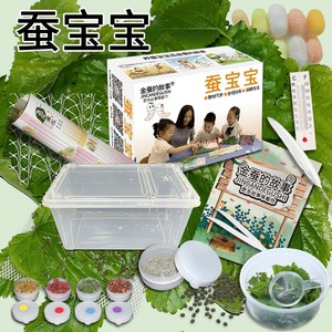 蚕宝宝养殖饲养盒蚕具设备 养蚕 塑料吐丝盒专用工具家用蚕的房子