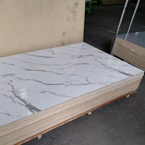 进口pet高光板肤感板多层板欧松板颗粒板l橱柜衣柜门板材生产厂家