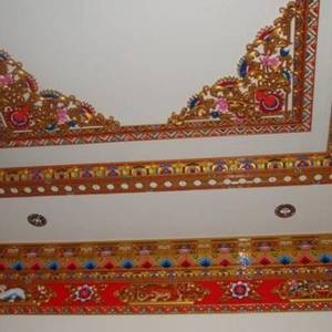 新型 藏式装修家装 装潢 装饰 材料 新吉祥八宝灯盘 搭配线条使o