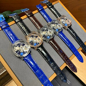 捷克豹天体陀飞轮手表