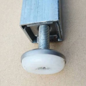 方管金属配件内置螺母2525封口片铁管内堵焊接堵头内塞连接件加厚