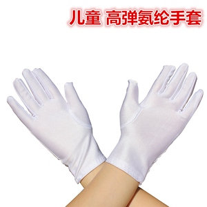 幼儿舞蹈白色手套