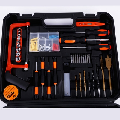 临沂五金12v手持式锂电钻117件套多功能u工具组合套装.