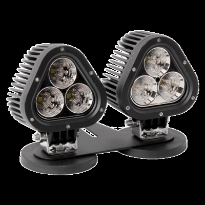 2021射灯吸顶灯灯车i射灯强光汽车中网60w改装亮12vled货车磁铁24