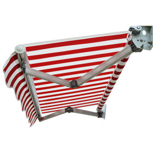 伸缩式折叠遮阳棚手摇收缩电动庭院门面户外遮阳蓬布阳台伞遮雨棚