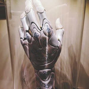 热火gk 战斗天使 s阿丽塔 机械手臂 1/1 雕像模型