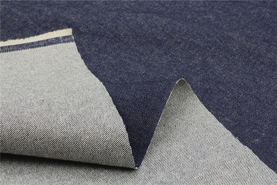 22特加厚加密耐磨秋冬山东魏桥纯b棉牛仔布料薄裤料服装面料a.