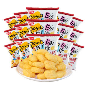 麦乐鸡块膨化垃圾食品小零食 怀旧盼盼香辣鸡味块零食大礼包薯片