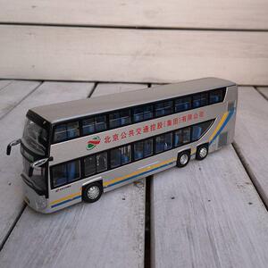 bk6126s模模型公交型城市64客车京华双层北京.1:公交客车京华
