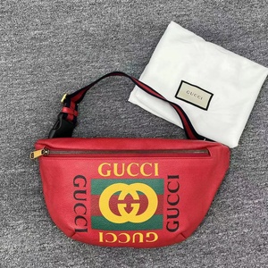盛唐【中古优品】二手包包古驰gucci红色腰包 dlx031985 00004