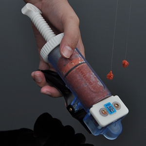 鱼饵自动上饵器上p饵机竞技便携挂钩实用装备快速全套拉饵饵0人付款