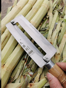 削甘蔗专用刀左手刨皮刀刨刀家用g刮皮加厚甘m蔗神器木柄削皮器农