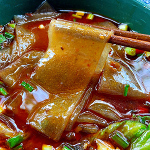 鲜红薯粉皮200g*10袋装火锅粉川粉重庆武隆苕皮红苕粉纯大宽商用