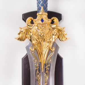 500人付款淘宝魔兽家界电影周边 莱恩国王之剑狮洛剑 头萨之剑 皇世