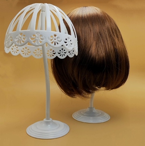 假发头模固定支架放置头发假发架子家用放假发的架子放置长发