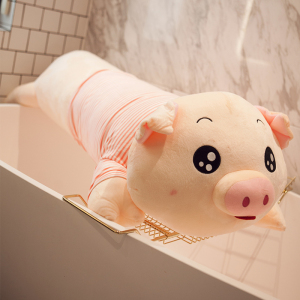 000人付款淘宝萌超大男大号猪猪大床抱枕公仔睡觉可拆夹懒女孩可爱熊