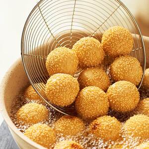 千味央厨香芋地瓜丸芝麻球南瓜饼组合年货油炸半成品组合小点心