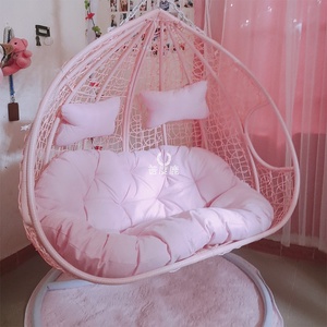 秋千双人吊椅小型少女公主房间卧室室内家用大人椅子户外吊篮藤椅