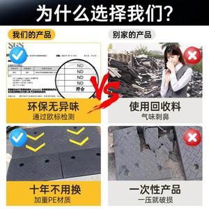 斜坡垫台阶垫路沿坡三角垫门槛垫汽车上坡爬坡垫马路牙子坡度停车