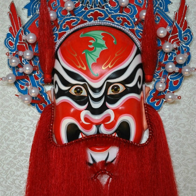 京剧脸谱钟馗