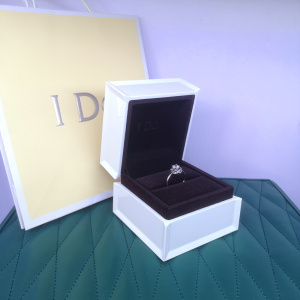 轻奢婚礼对戒盒ido求婚钻戒盒i家do首饰盒戒指盒耳钉项链包装盒子