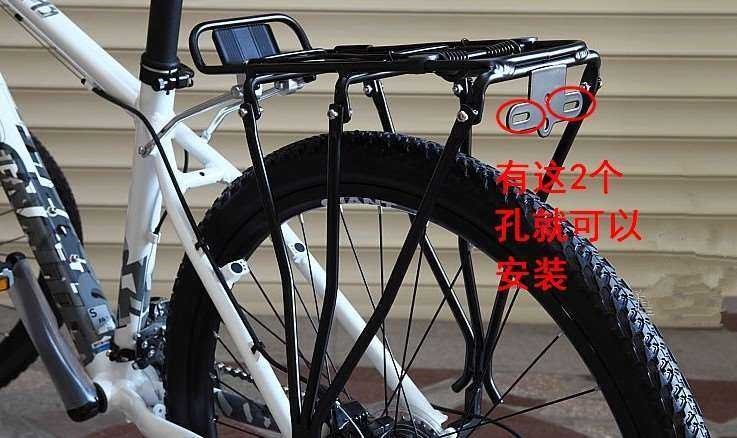 欧洲进口代自行车山地车架身反光板防水j车尾尾灯货架后警示反光