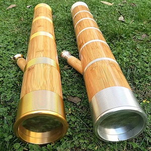 竹筒烟筒水烟 竹制 t手工烟具老式个性创意竹烟斗烟桶f大号过包邮