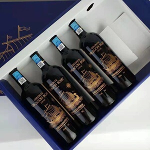 法国原瓶进口超级尼姆aop 吉伦特龙船 干红葡萄酒750ml瓶正品特惠