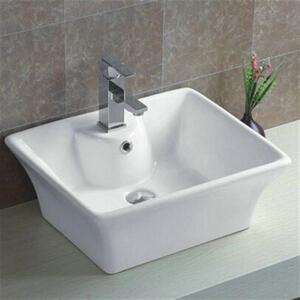 圣保罗卫浴f陶瓷洗手盆 台上方形洗脸盆简约时尚定制logo