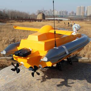 诚品大功率自动脱钩拉网船拖网放网船无级变速电动遥控船快艇定速