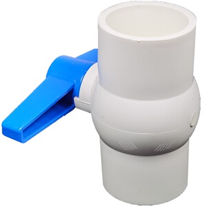 pvc塑料球阀门开关下水道排水管防臭防返水回水配件50管直插胶粘