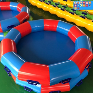 充气海洋球碰撞球碰碰球水上玩具冰山加厚娱乐蹦床道具滚筒球陆地