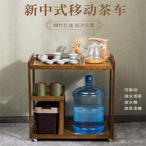 i全铝茶车移动茶台带轮自动上下水烧水壶小m茶桌子茶x盘茶具家用
